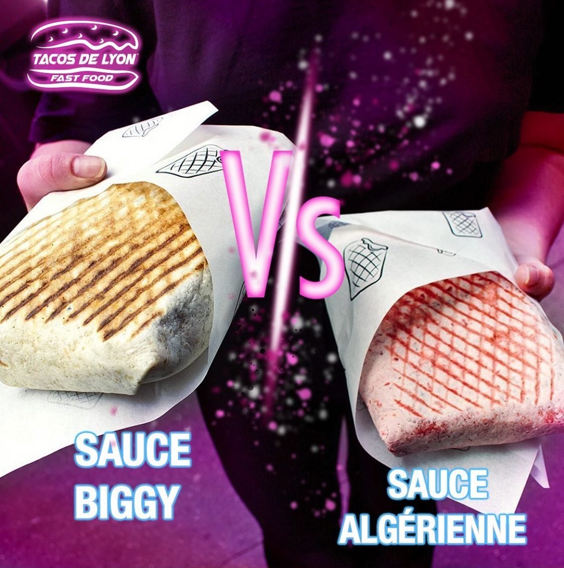tacos de lyon sauce algérienne vs sauce biggy