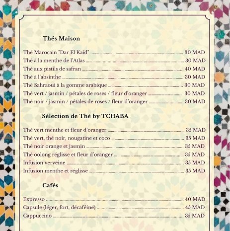 dar el kaid menu 3